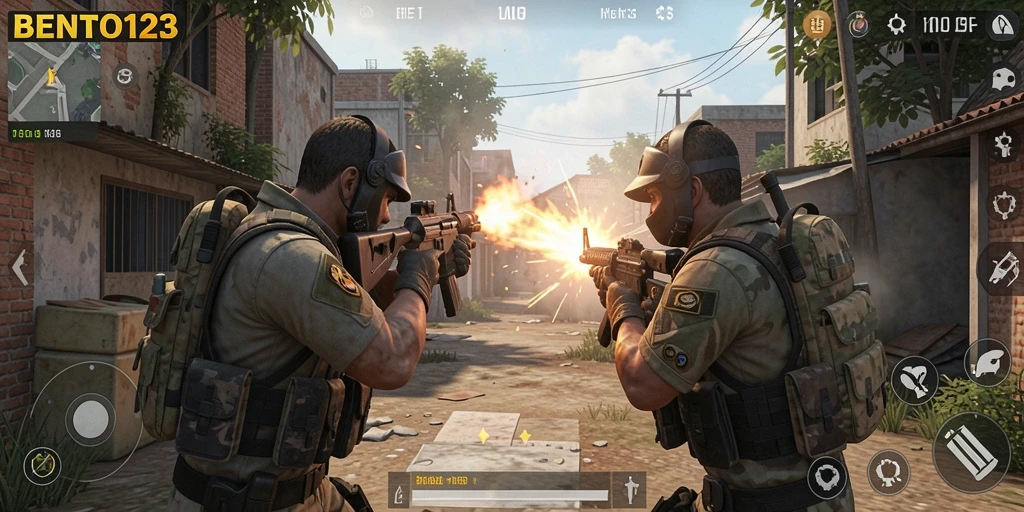 Tampilan menawan gameplay BENTO123 yang mendebarkan.