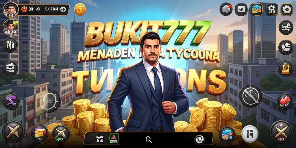 Tampilan gameplay Tycoon yang menegangkan dan penuh strategi di BUKIT777.