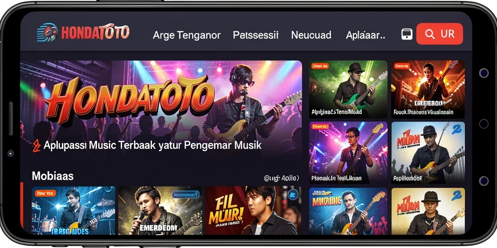 Gameplay menarik HONDATOTO yang menampilkan berbagai jenis musik.