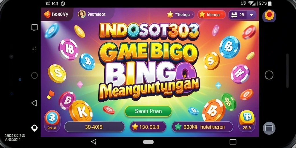 Tampilan gameplay Bingo yang menarik di INDOSLOT303.