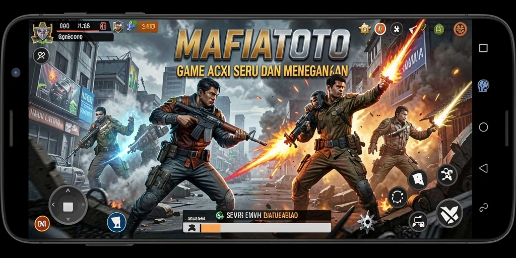 Screenshot utama MAFIATOTO menampilkan aksi memukau dalam pertarungan yang seru.