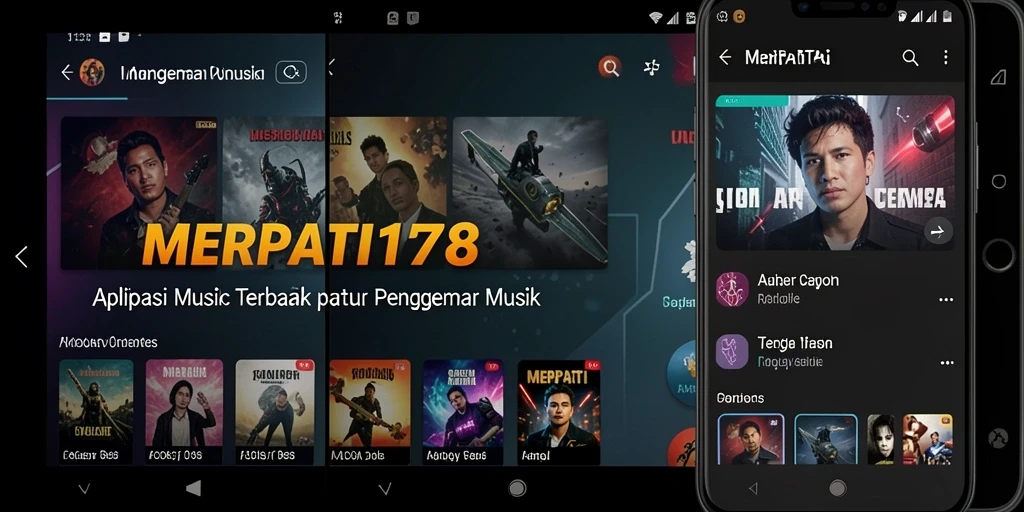 Screenshot gameplay MERPATI178 menampilkan pengguna bermain musik interaktif.