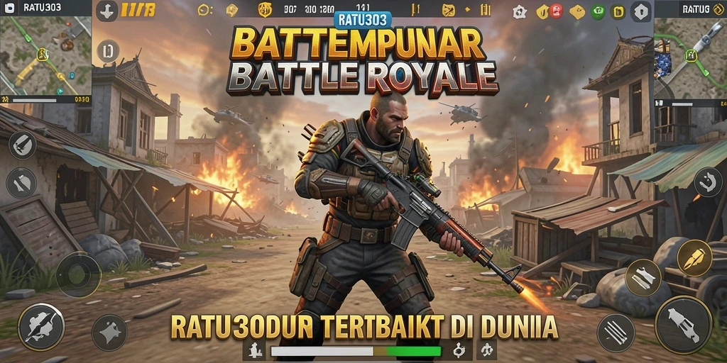 Gameplay seru di RATU303 dengan aksi Battle Royale yang mendebarkan.