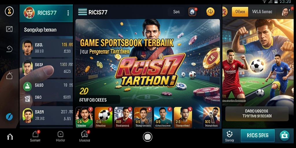 Tampilan gameplay RICIS77 yang menarik dan interaktif.
