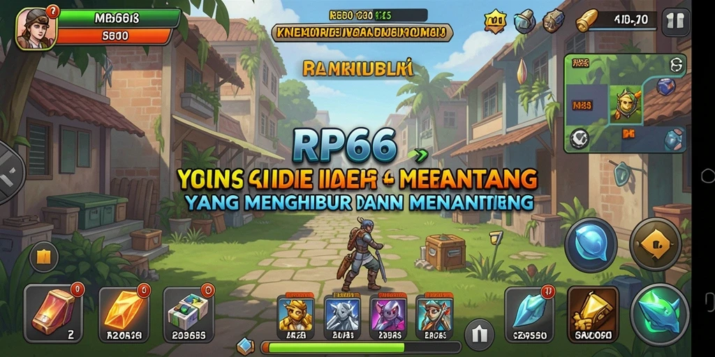Tangkapan layar game RP66 dengan gameplay Idle yang menarik.
