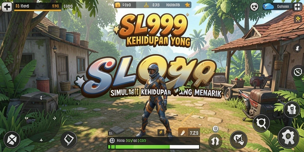 Screenshot utama SL999 menampilkan aksi gameplay simulasi yang seru.