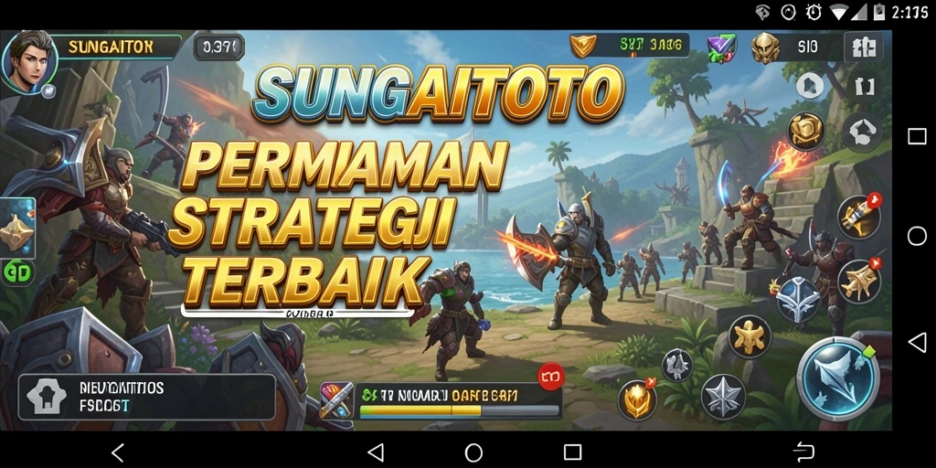 Tampilan gameplay menarik SUNGAITOTO yang mendebarkan.
